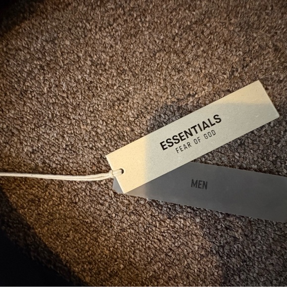 Fear of God Essentials Black Hoodie - Picture 4 of 5